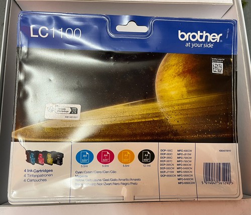 Genuine Original Brother LC1100 Printer Ink Multipack Cyan/Magenta/Yellow/Black