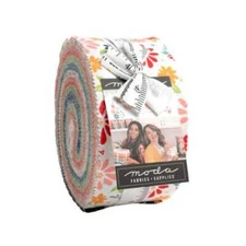 Raspberry Summer Jelly Roll by Sherri and Chelsi from Moda Quilting Fabric