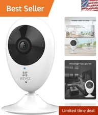 Compact Indoor Security Camera 1080P: Instant Alerts, Night Vision, 2-Way Audio