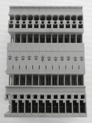 WAGO X-COM 769-218/281-410 Terminal Block 250VDC 4mm (Lot of 12)
