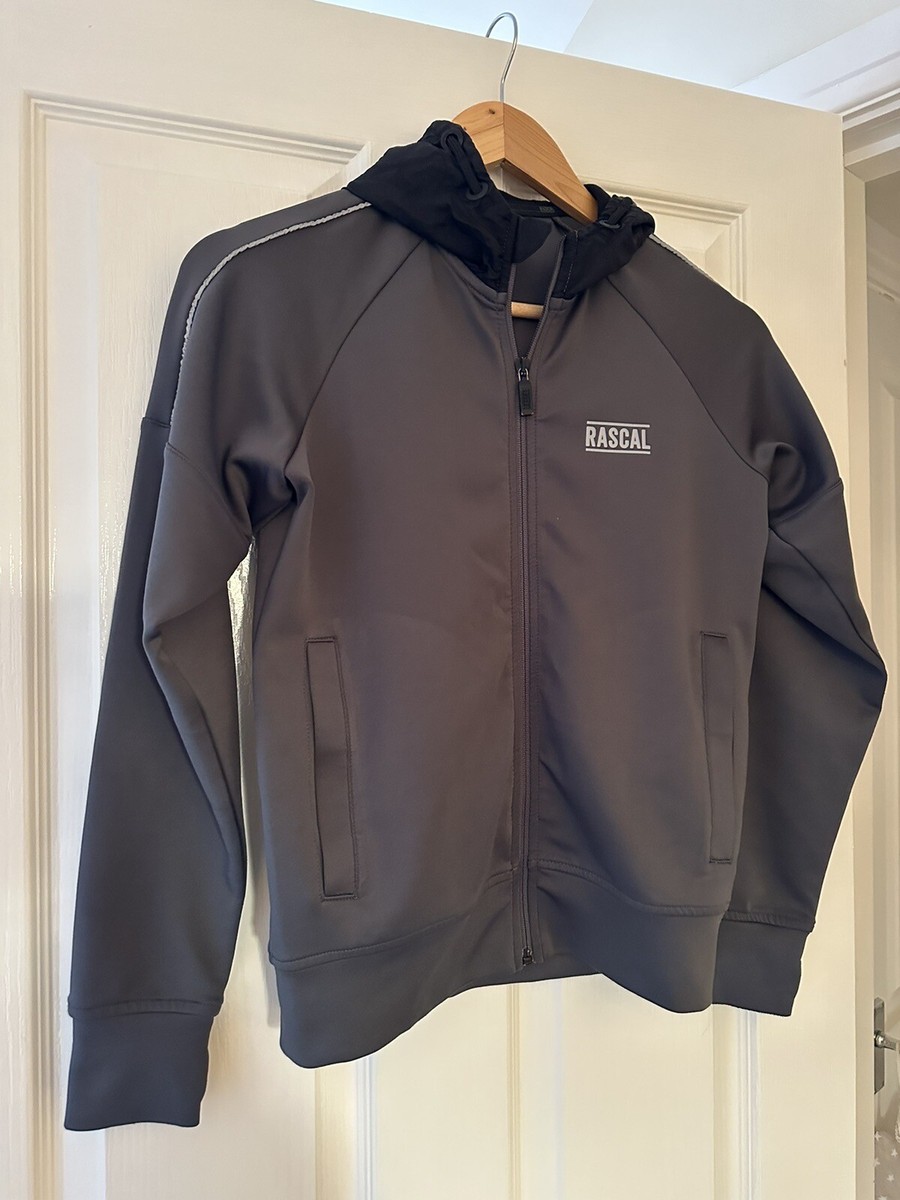 Boys junior Rascal tracksuit age 11-12 years ,grey colour UK