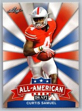 2017 Leaf Draft All American Football Card #AA06 Curtis Samuel