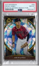 2023 Bowman - Bowman Invicta Druw Jones #BI-2 Atomic Refractor /150 (RC)