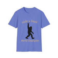 Bigfoot World Champion Hide And Seek Tshirt