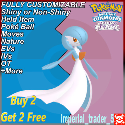 Pokemon Brilliant Diamond & Shining Pearl   Shiny Gardevoir   6IV Customizable
