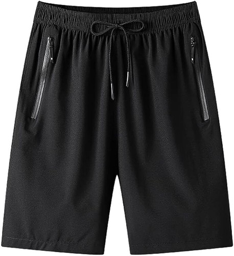 Lot of 3 Boys Running Shorts Quick Dry Lightweight Gym Shorts W/Zipper Pockets - Picture 2 of 8