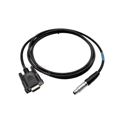 NEW TOPCON GPS RS232 Download Data Cable for TOPCON GPS 7 pin