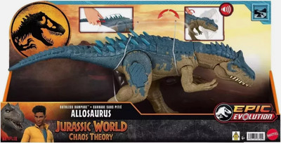 Jurassic World Ruthless Rampaging Allosaurus Epic Evolution Action Figure NIB