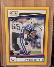 2022 Panini Score Dwight Freeney #17 GOLD!