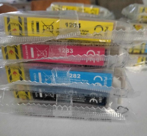 Lot De 12 Cartouches D'encre Compatibles Pour Imprimantes Epson SX125, SX130, SX230 - Modèles 1281 à 1285