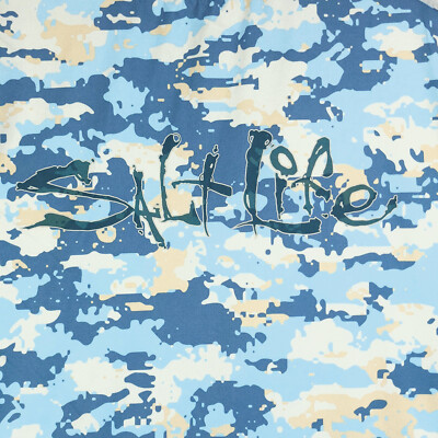 T-shirt Homme Salt Life Camo Bleu – UVapor Taille S (Occasion)