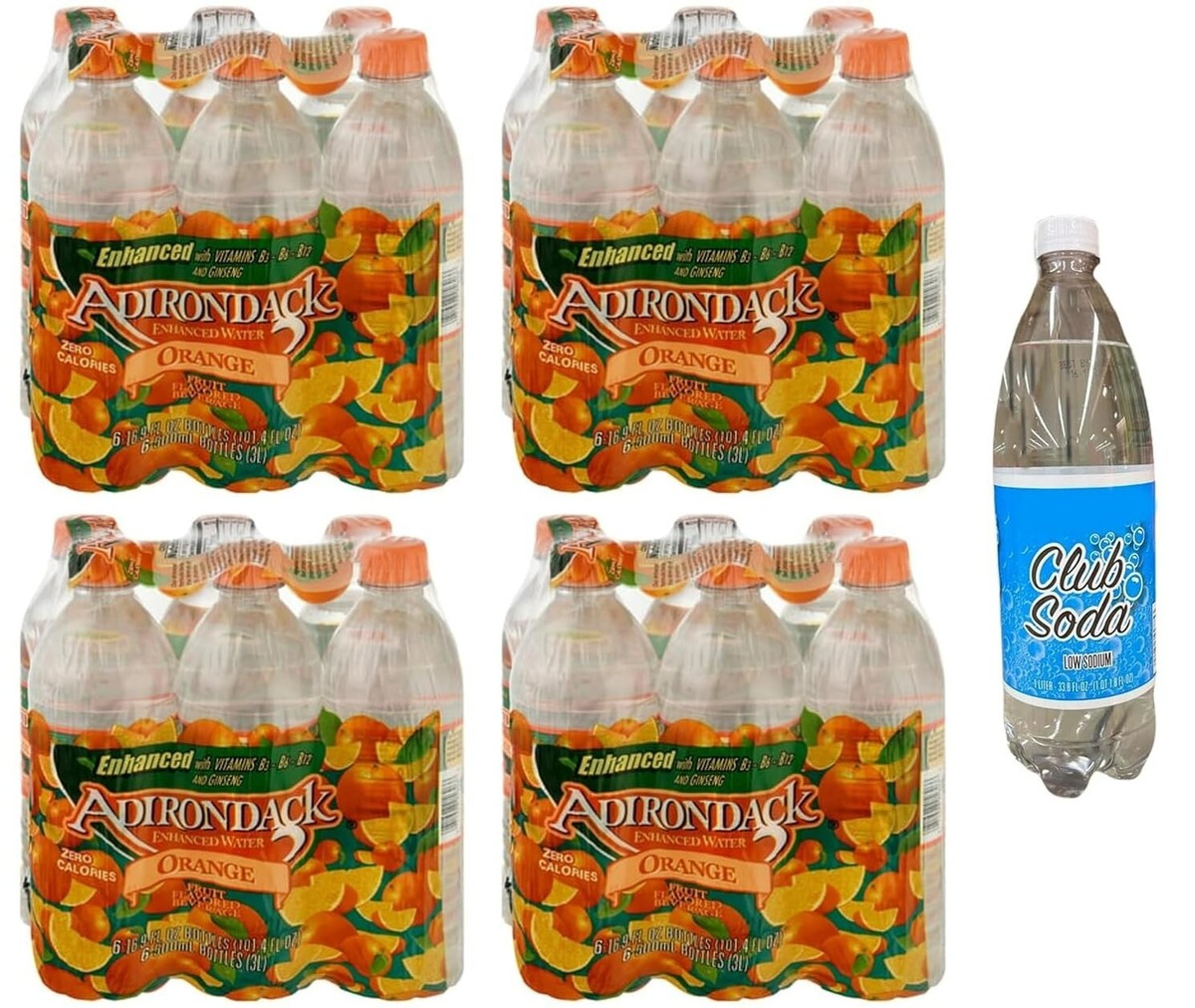 【ぱふ】ブラックベリー ウォーターメロン エージェントオレンジ 計30ml Adirondack Enhanced Water Orange Fruit Flavored Beverage 16.9 fl