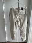 NWT Banana Republic Womens Ultra High Rise Skinny Chino Pants Ivory Beige Sz 14 — photo 4