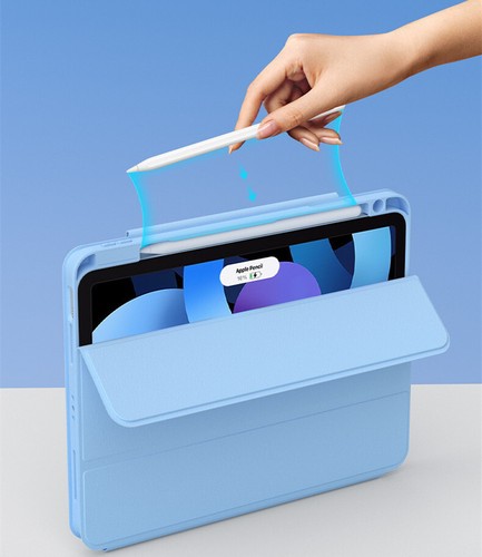 Smart Stand Case For iPad 5 6 7 8 9 10th Gen Pro Air Rotatable Detachable Cover - Picture 9 of 24