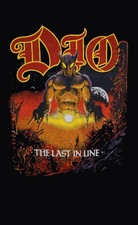 Dio Last In Line Backpatch Cosplay - Stranger Things Eddie Munson HALLOWEEN