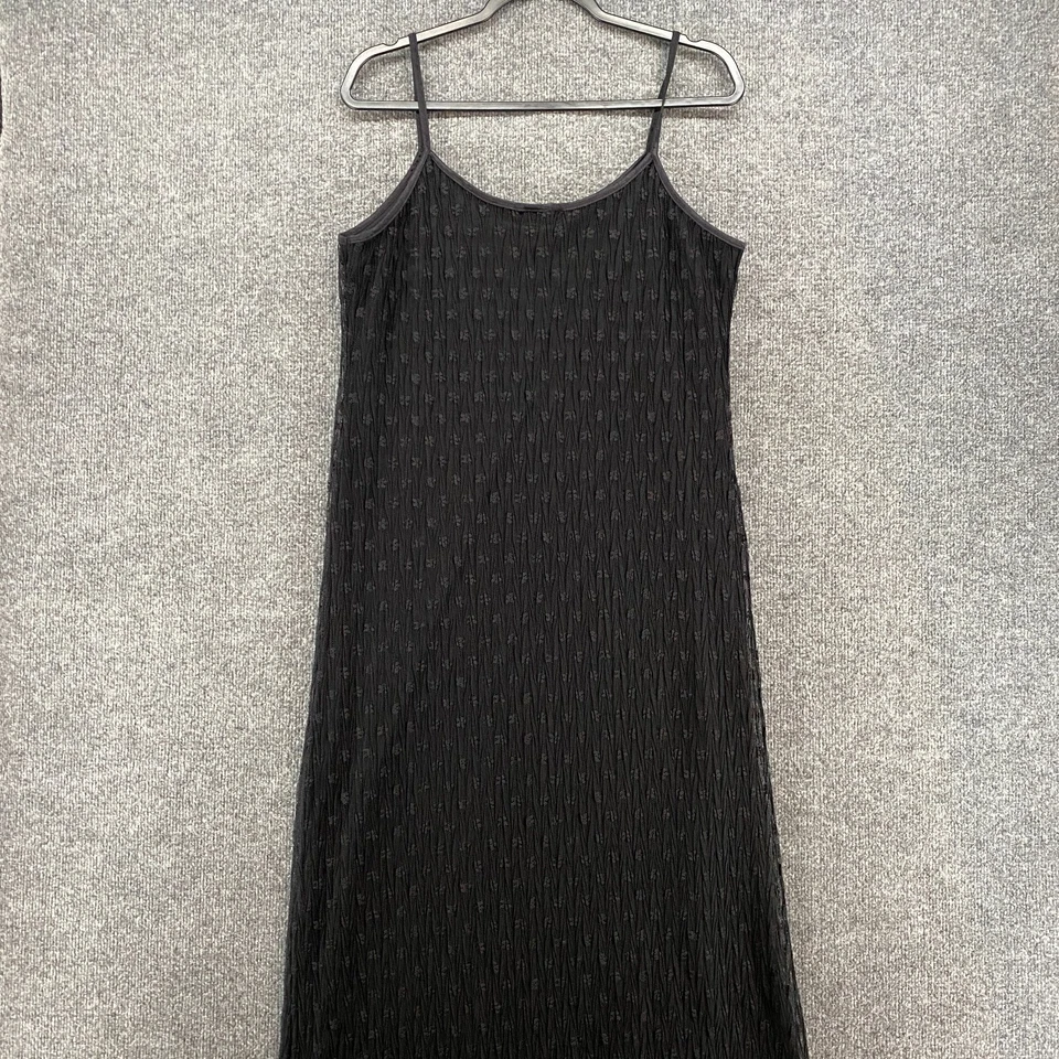 Vestido Chesley Talla XL Negro Maxi Largo Hada Grunge Caprichoso Gótico De Colección Años 90 Foto 4 de 4