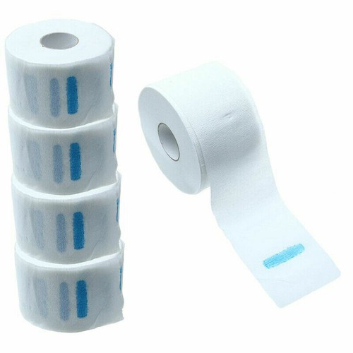 100pcs/Roll Stretchy Disposable Neck Paper Strips Barber Hairdressing Salon.7 - Picture 1 of 8