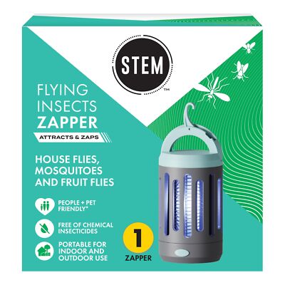 STEM Flying Insect Zapper, Indoor and Outdoor Electric Fly & Mosquito Trap, I...