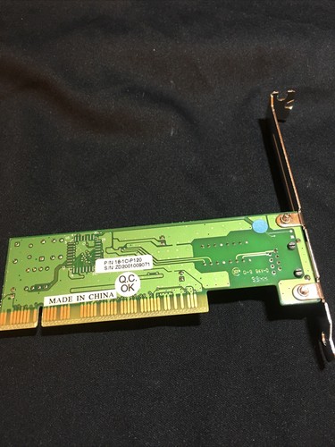 CNet 18-1C-P120 Low Profile 10/100 PCI P&P Computer Network Ethernet Card, New - Picture 2 of 3