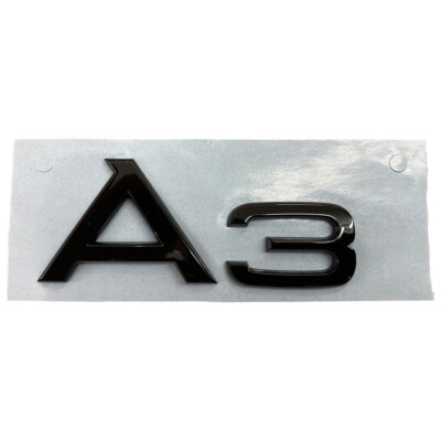 Scritta A3 Per Audi | Codice Ricambio Originale 8Y0071803, Colore Nero