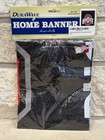 Qq) Ohio State Buckeyes Double Sided 40"X28" Home Banner Ncaa Licensed