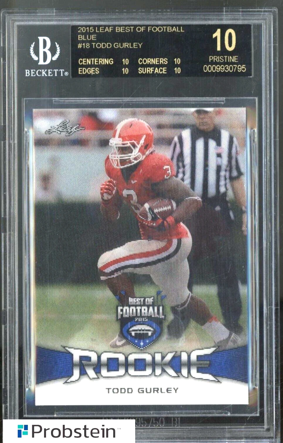 Todd Gurley Leaf Best of Football #18 Base