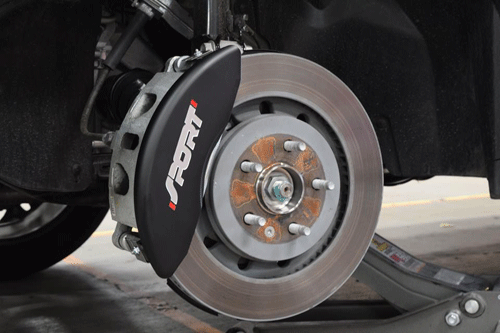 2020-2025 "Ford" Escape Front + Rear Red MGP Brake Disc Caliper Covers 4pc Set - Picture 7 of 10