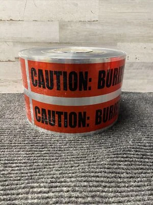 Detectable Tape 6" x 1000' CAUTION BURIED ELECTRIC LINE BELOW - ELECTRO TAPE