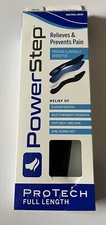 Powerstep Pro tech Orthodic Insoles Neutral Arch Women’s 11-11.5 Mens 9-9.5 NOB
