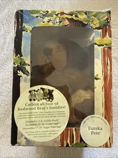Vintage 2000 EUREKA PETE Mervyn  s California Redwood Bear Buddies Collection NIB
