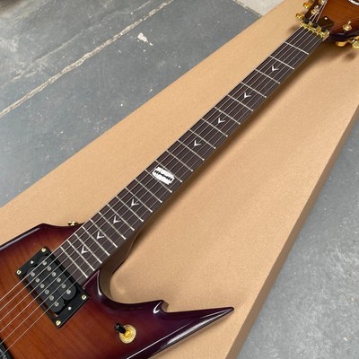 Top Factory Custom Dime Razorback DCR Brown Tooth Electric Guitar