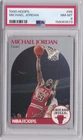 1990 Hoops MICHAEL JORDAN #65 PSA 8 NM Mint 23 HOF MVP Chicago Bulls GOAT