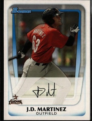 2011 Bowman #BP92 J.D. Martinez Prospects E716