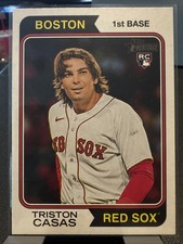 2023 Topps Heritage High Number - Triston Casas #587 (RC)