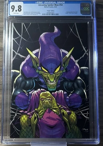 Amazing Spider-Man #54 1:100 Ed McGuinness Virgin Variant CGC 9.8