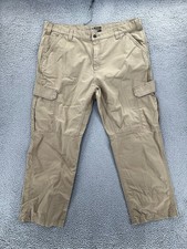 Carhartt Force Relaxed Fit RipStop Cargo Work Pant Khaki Men 40x30 Fit 40x29.5 