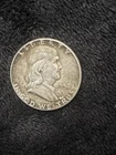 1952 Franklin Half Dollar Silver Circulated Business Strike Uncertified 50C Coin