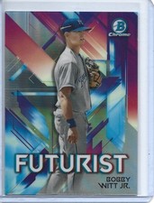 BOBBY WITT JR. 2021 BOWMAN FUTURIST ROOKIE #FUT-BW KANSAS CITY ROYALS