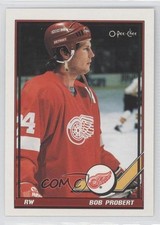 1991-92 O-Pee-Chee Bob Probert #198 0i6