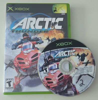 Midway Arctic Thunder Microsoft Xbox NTSC-U/C T-Teen 2001 Racing Game