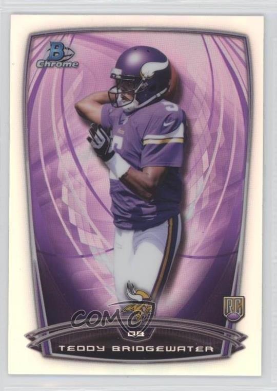 Teddy Bridgewater Bowman Chrome #125 Refractor