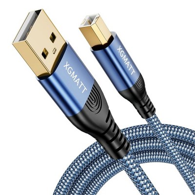 USB Druckerkabel 8M,USB B Drucker Kabel, USB 2.0 Typ B Kabel,Hochgeschwindigk...