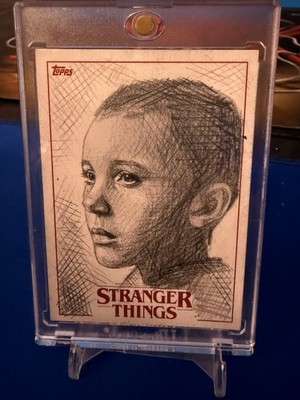 2018 Topps Netflix Stranger Things S #1 Angelina Benedetti Sketch Card Eleven  