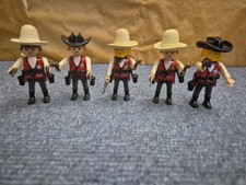 Playmobil  Western  Figuren Sammlung  5 mal Sheriff  