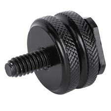 1/4 And 3/8 Tripods Screw To Flash Hot Shoe Mount Adapter For Camera Camcorder