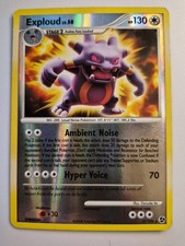 Exploud 17/106 Great Encounters Reverse Holo Pokemon Card  LP