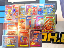 2022 Topps Chrome Garbage Pail Kids Lot of 17 cards (2 Ref, 2 Atomic Ref)