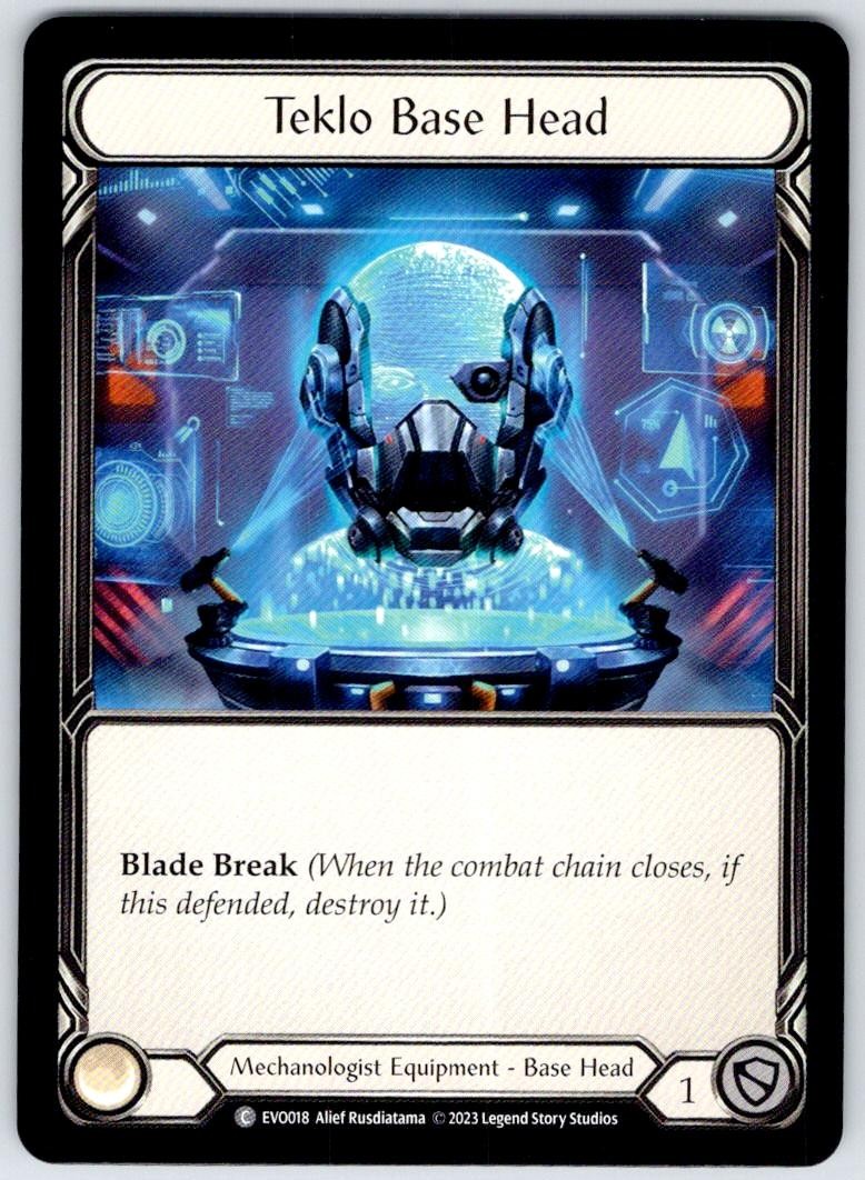 Teklo Base Head EVO018 Common Bright Lights Flesh and Blood Near Mint