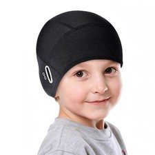 Bonnet de Vélo d'hiver pour Enfants 6-14 Ans Bonnet Enfant Garcon et Fille en