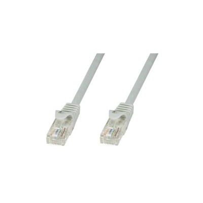 Patchcord Cat5e UTP 0,25m grau CCA ICOC CCA5U-0025T